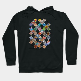 Structured Photo Collage Hoodie